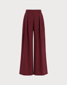 Women's Woven Polyester Casual Pants - RIHOAS - 01