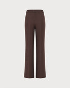 Women's Woven Polyester Casual Pants Bottoms - RIHOAS