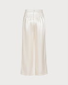 Women's Woven Polyester Casual Pants Bottoms - RIHOAS