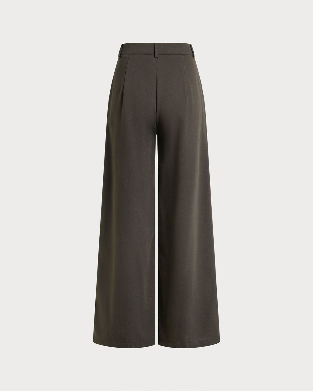 Women's Woven Polyester Casual Pants Bottoms - RIHOAS