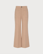 Women's Woven Polyester Casual Pants - RIHOAS - 01