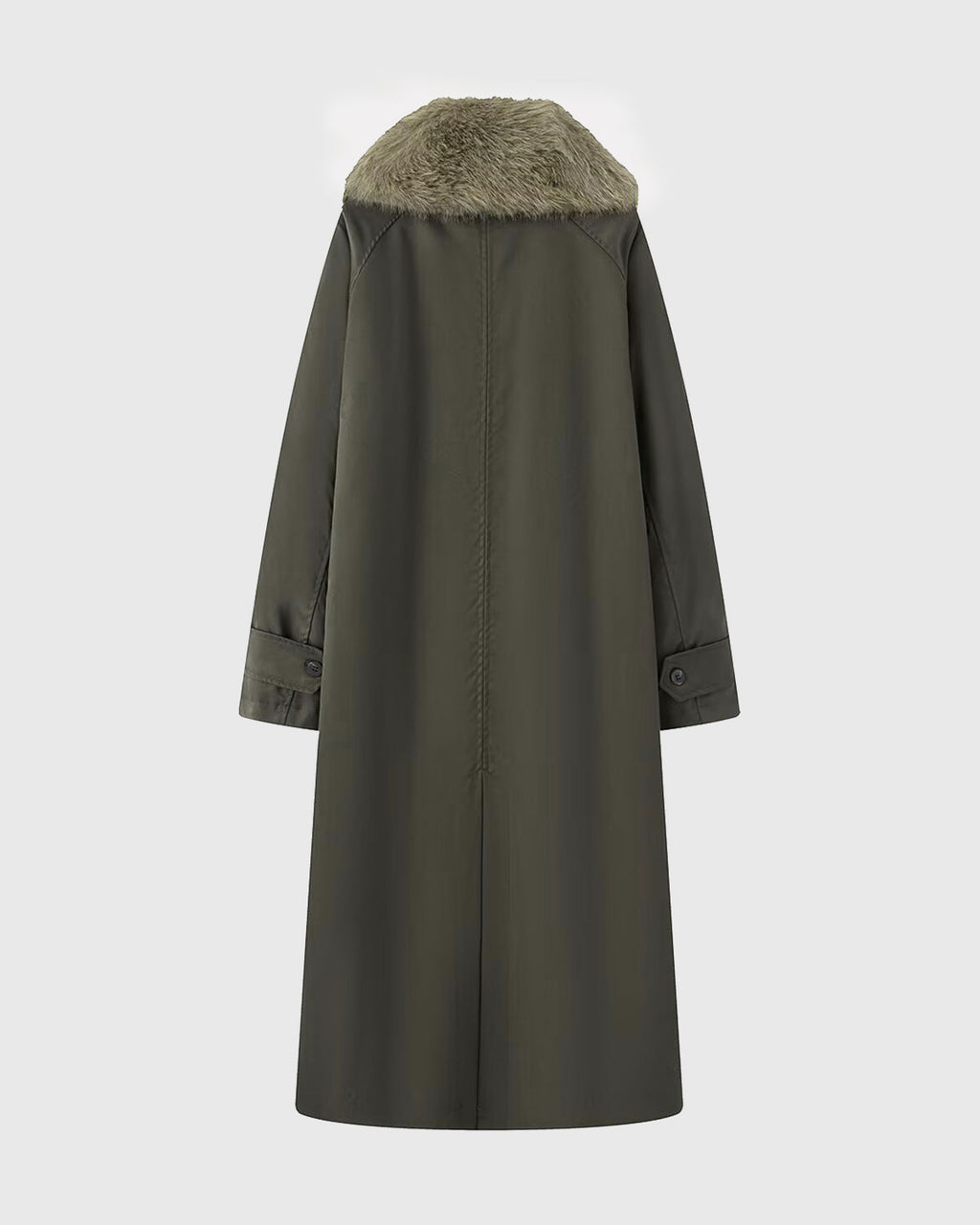 Women's Woven Polyester Coat Outerwear - RIHOAS