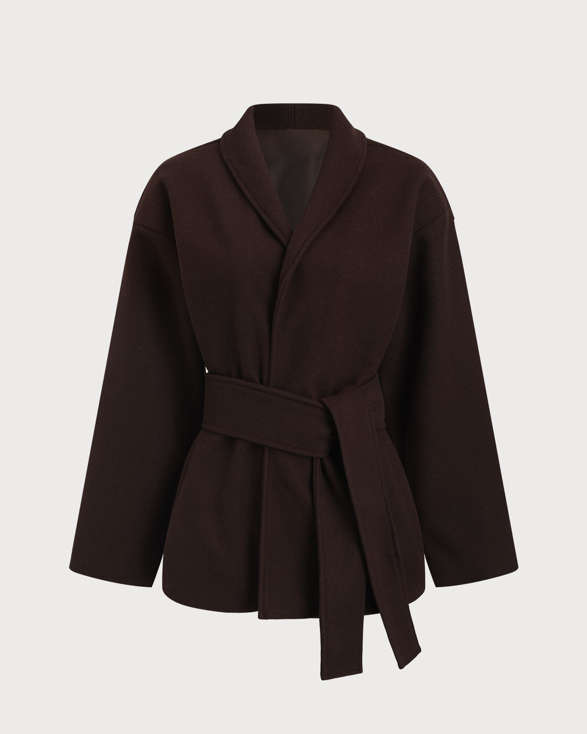 Women's Woven Polyester Coat Outerwear - RIHOAS