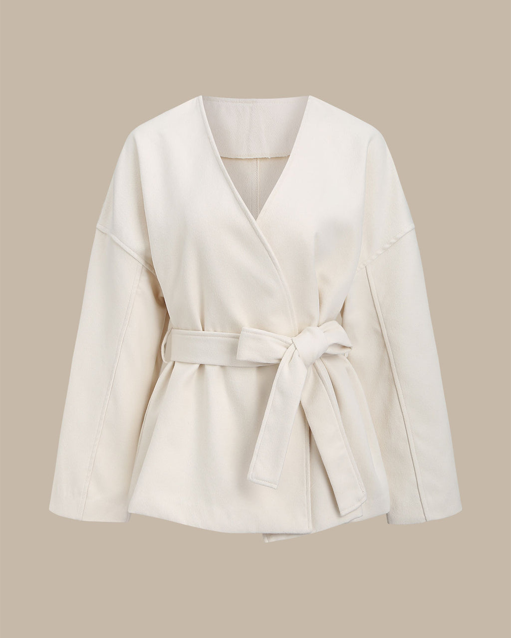 Women's Woven Polyester Coat Outerwear - RIHOAS