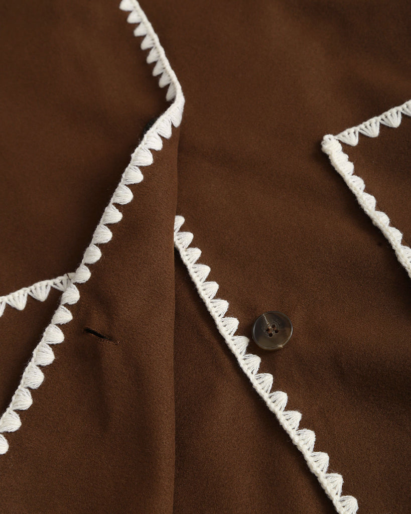 Women's Woven Polyester Coat Outerwear - RIHOAS