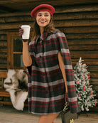 Women's Woven Polyester Coat Outerwear - RIHOAS
