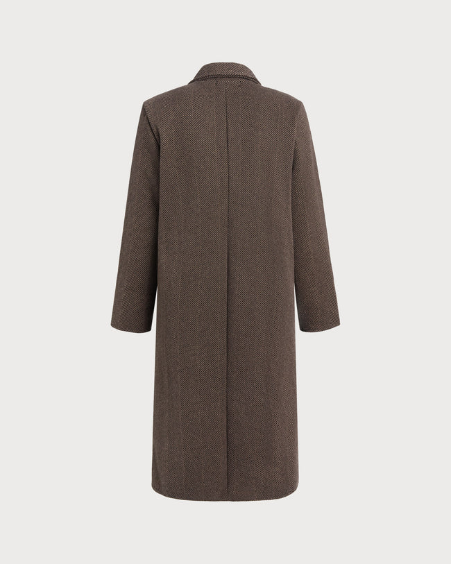 Women's Woven Polyester Coat Outerwear - RIHOAS