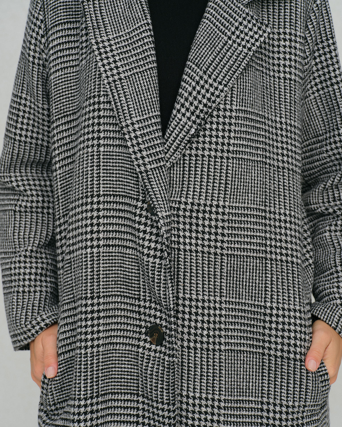 Women's Woven Polyester Coat Outerwear - RIHOAS