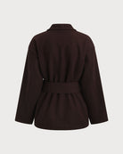 Women's Woven Polyester Coat Outerwear - RIHOAS