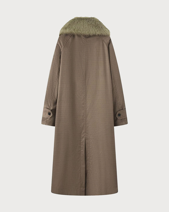 Women's Woven Polyester Coat Outerwear - RIHOAS