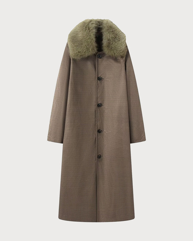 Women's Woven Polyester Coat Outerwear - RIHOAS
