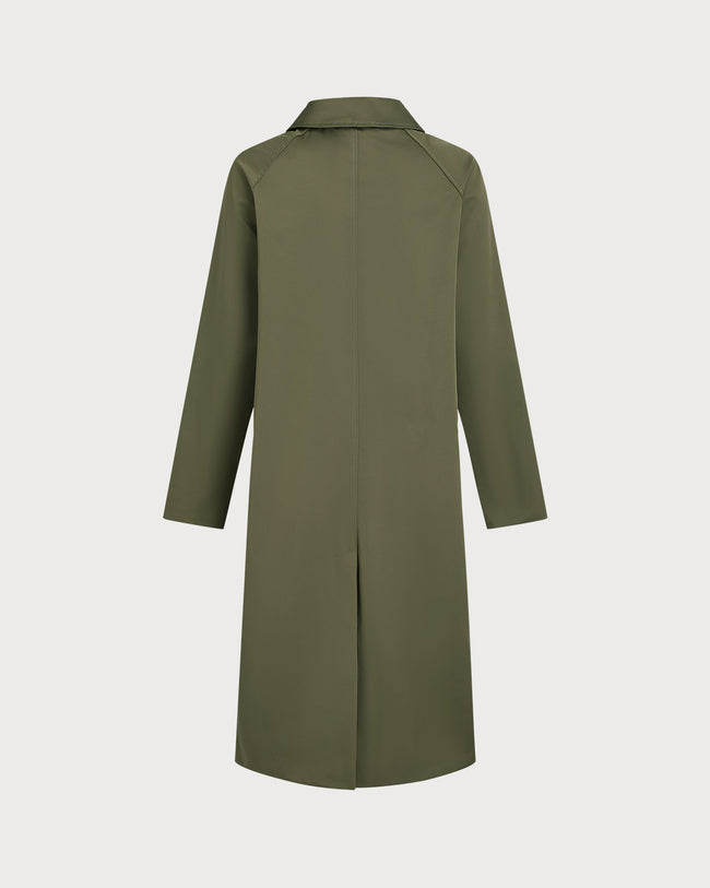 Women's Woven Polyester Coat Outerwear - RIHOAS