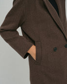 Women's Woven Polyester Coat Outerwear - RIHOAS