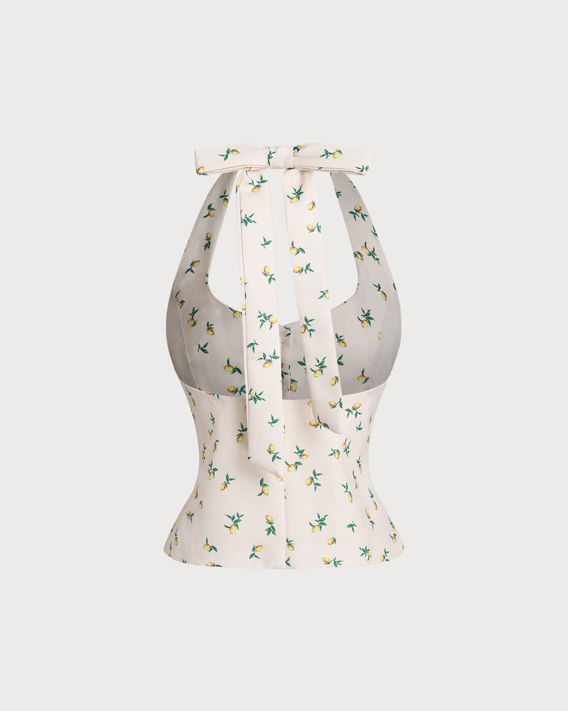 Women's Woven Polyester Halter Neck Top Tops - RIHOAS