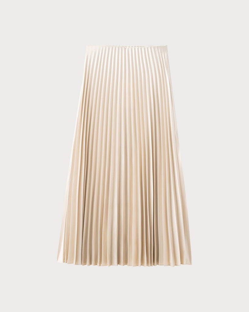 Women's Woven Polyester Halter Skirt Bottoms - RIHOAS