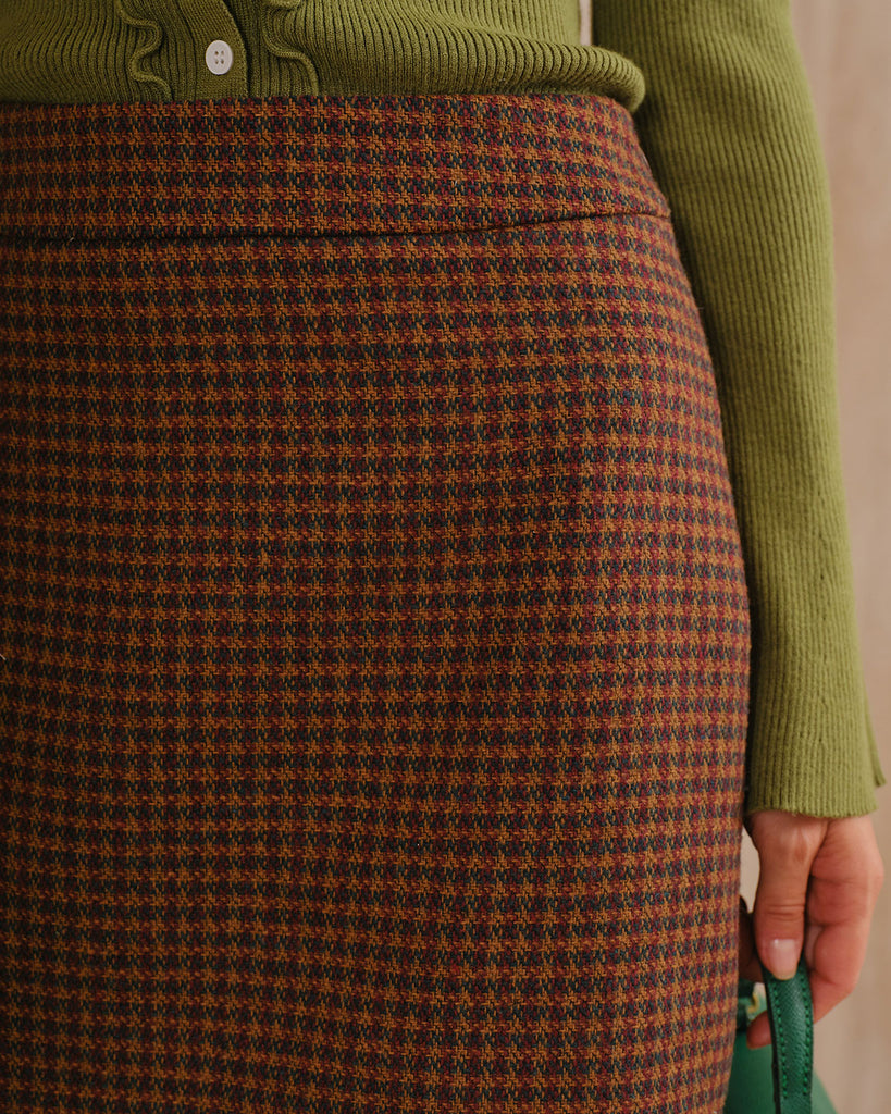 Women's Woven Polyester Halter Skirt Bottoms - RIHOAS