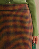 Women's Woven Polyester Halter Skirt Bottoms - RIHOAS