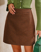 Women's Woven Polyester Halter Skirt Bottoms - RIHOAS