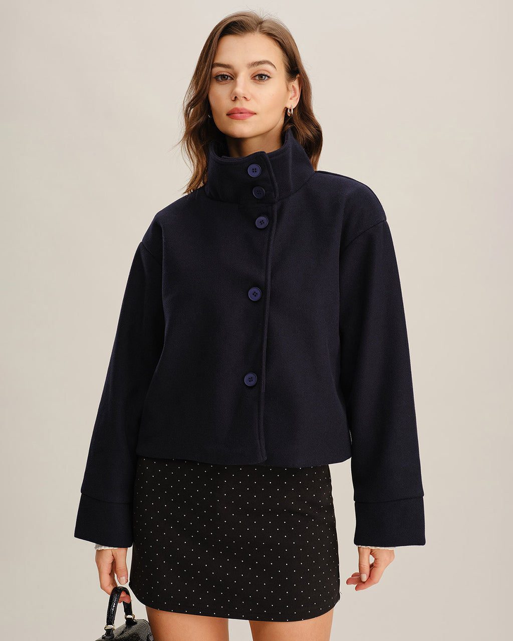 Women's Woven Polyester Jacket Outerwear - RIHOAS