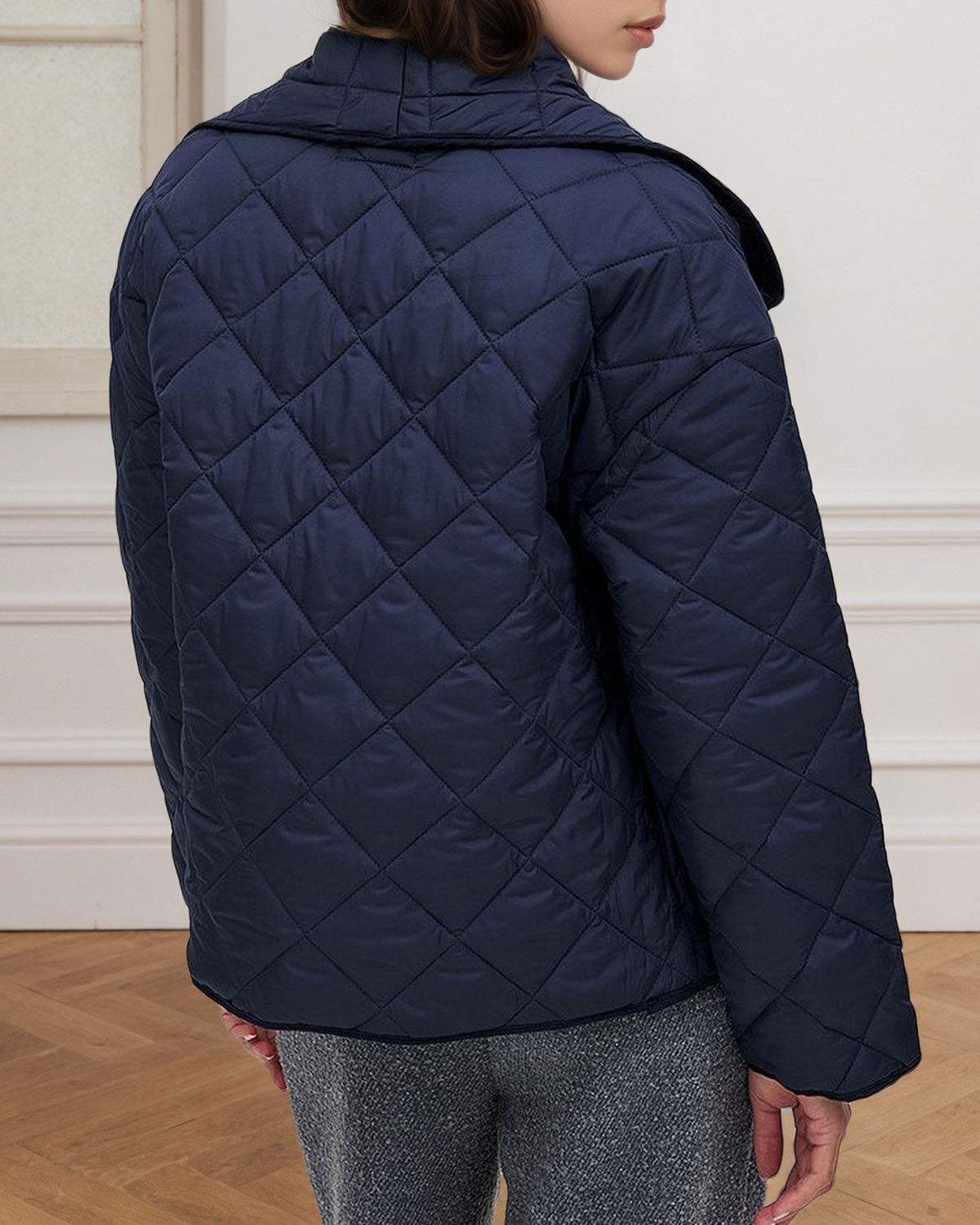 Women's Woven Polyester Jacket Outerwear - RIHOAS