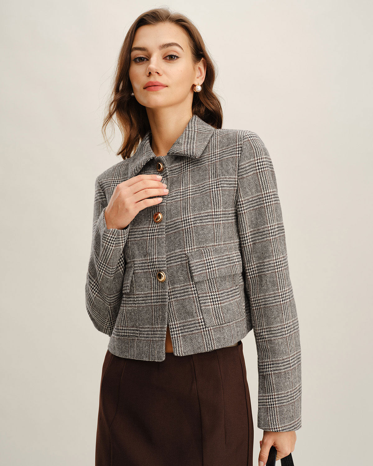 Women's Woven Polyester Jacket Outerwear - RIHOAS