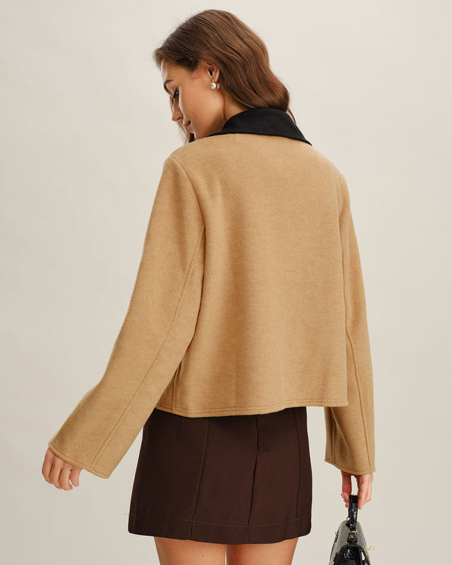 Women's Woven Polyester Jacket Outerwear - RIHOAS