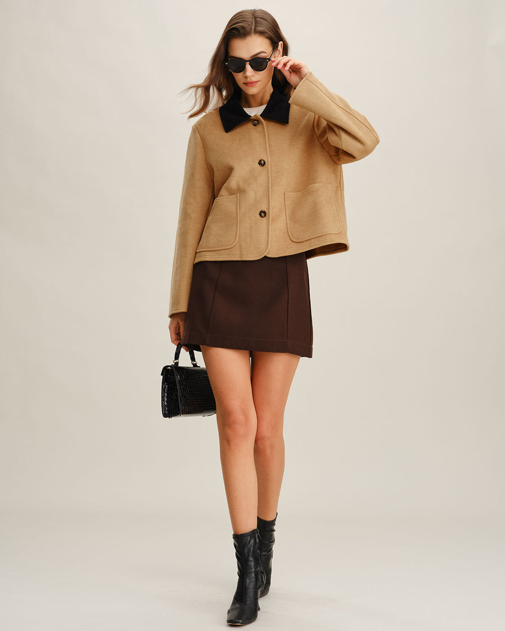 Women's Woven Polyester Jacket Outerwear - RIHOAS