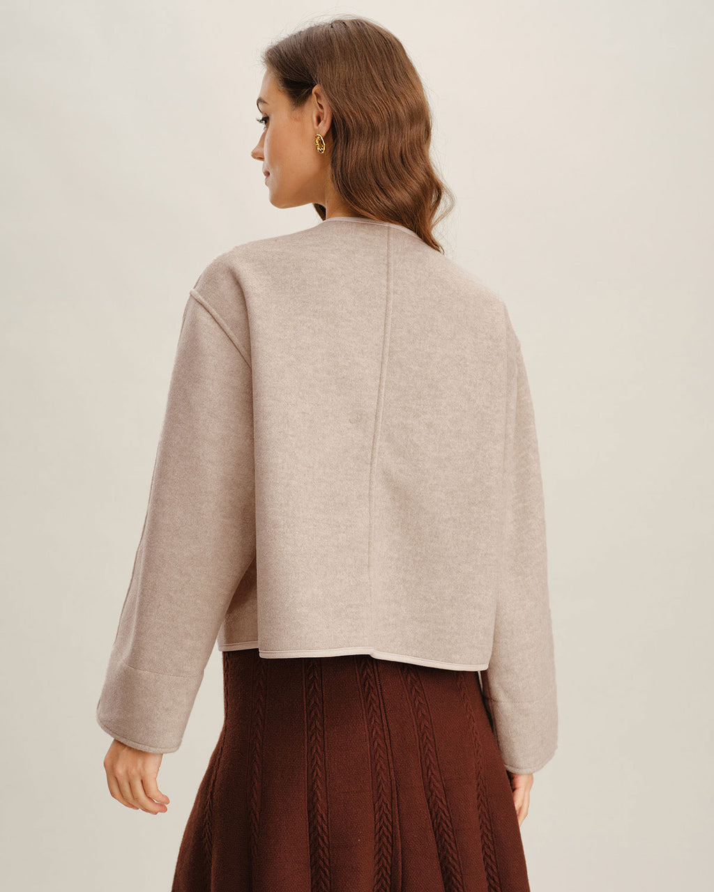 Women's Woven Polyester Jacket Outerwear - RIHOAS