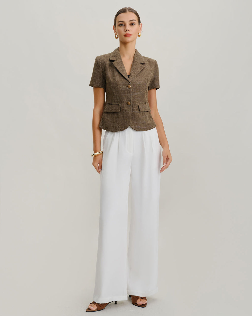 Women's Woven Polyester Jacket Outerwear - RIHOAS
