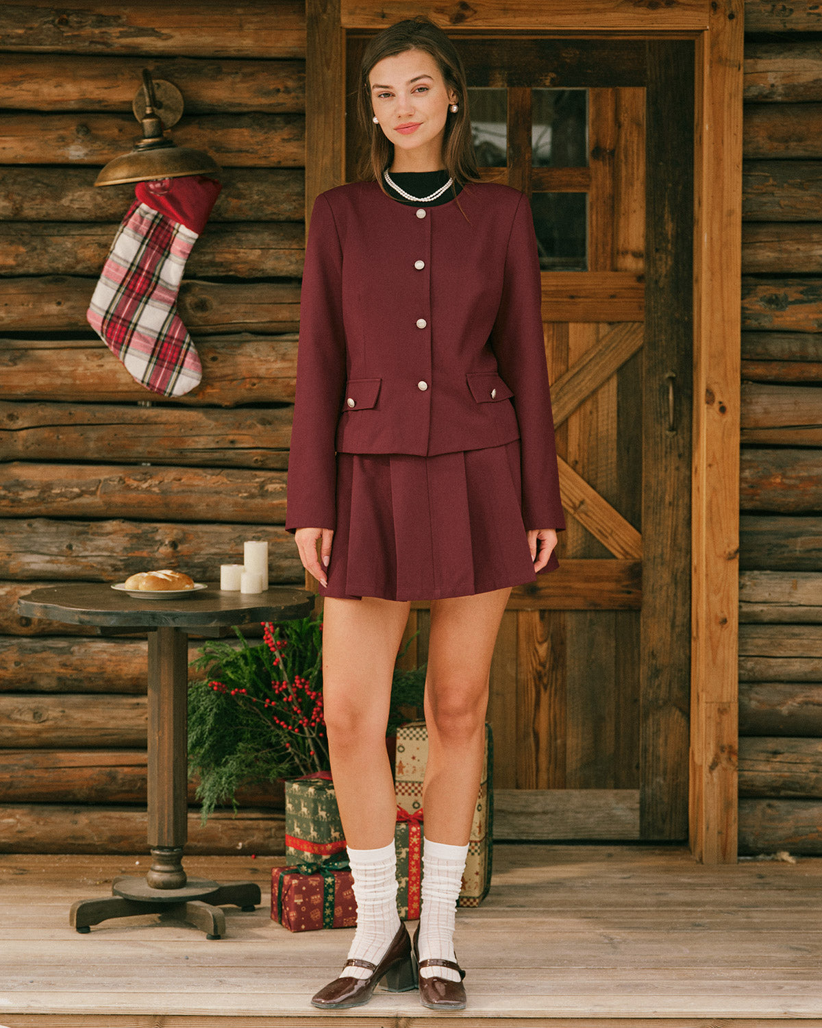 Women's Woven Polyester Jacket Outerwear - RIHOAS