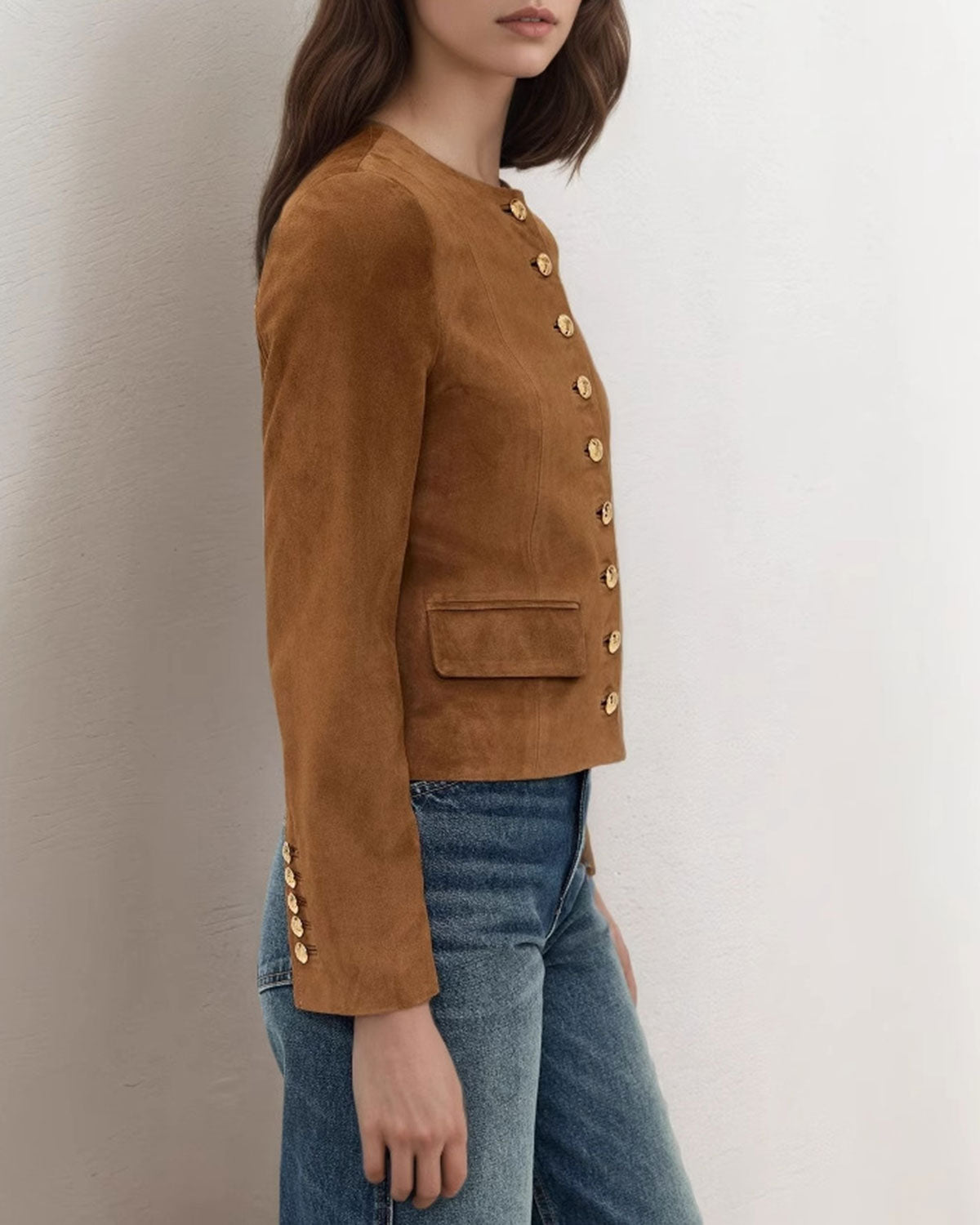 Women's Woven Polyester Jacket Outerwear - RIHOAS