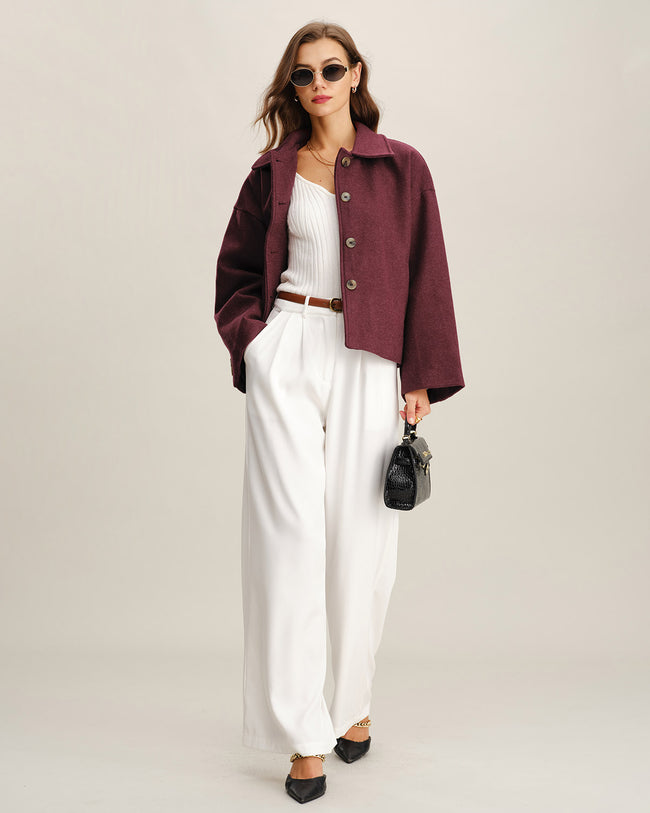 Women's Woven Polyester Jacket Outerwear - RIHOAS