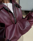 Women's Woven Polyester Jacket Outerwear - RIHOAS