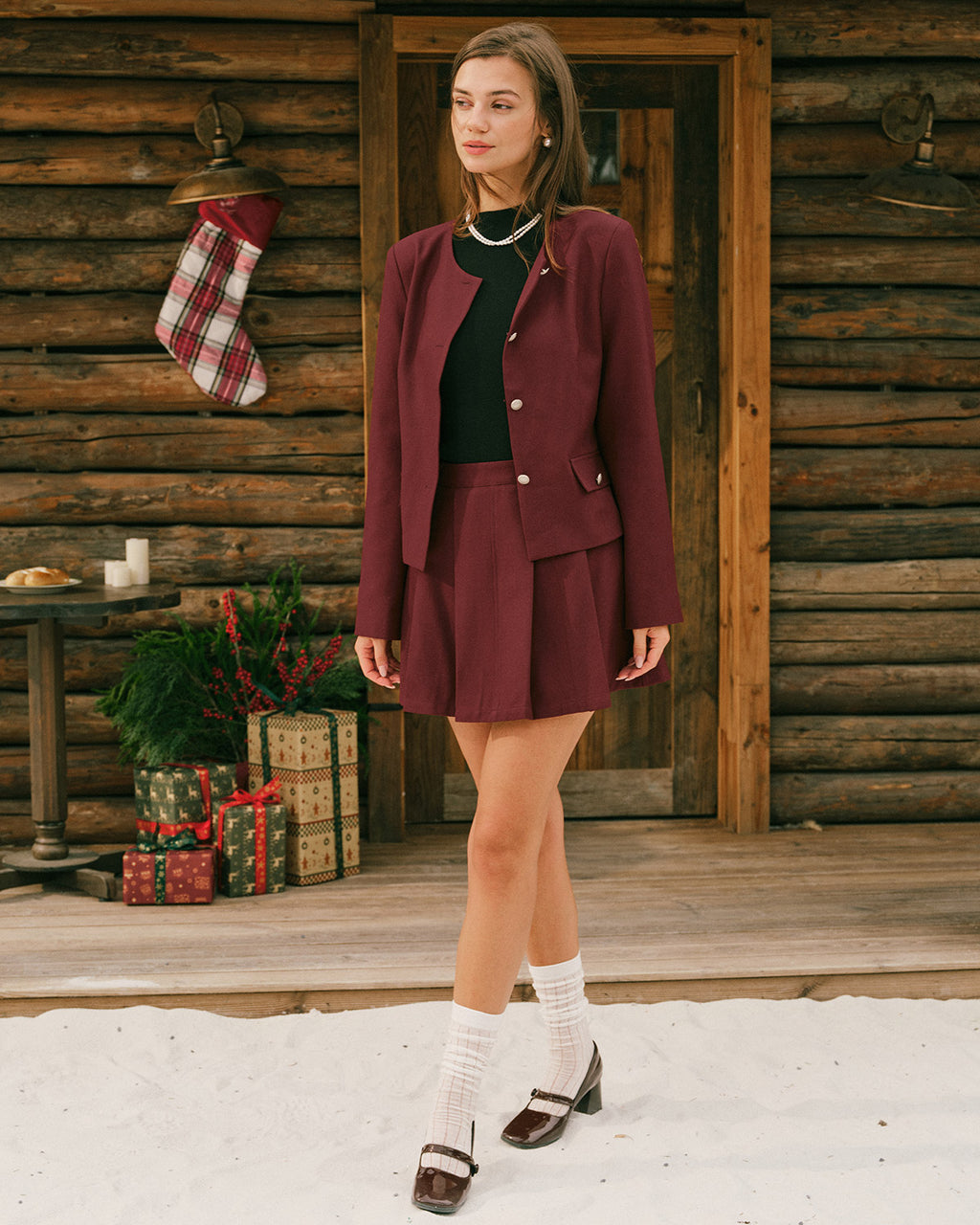 Women's Woven Polyester Jacket Outerwear - RIHOAS