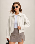 Women's Woven Polyester Jacket - RIHOAS