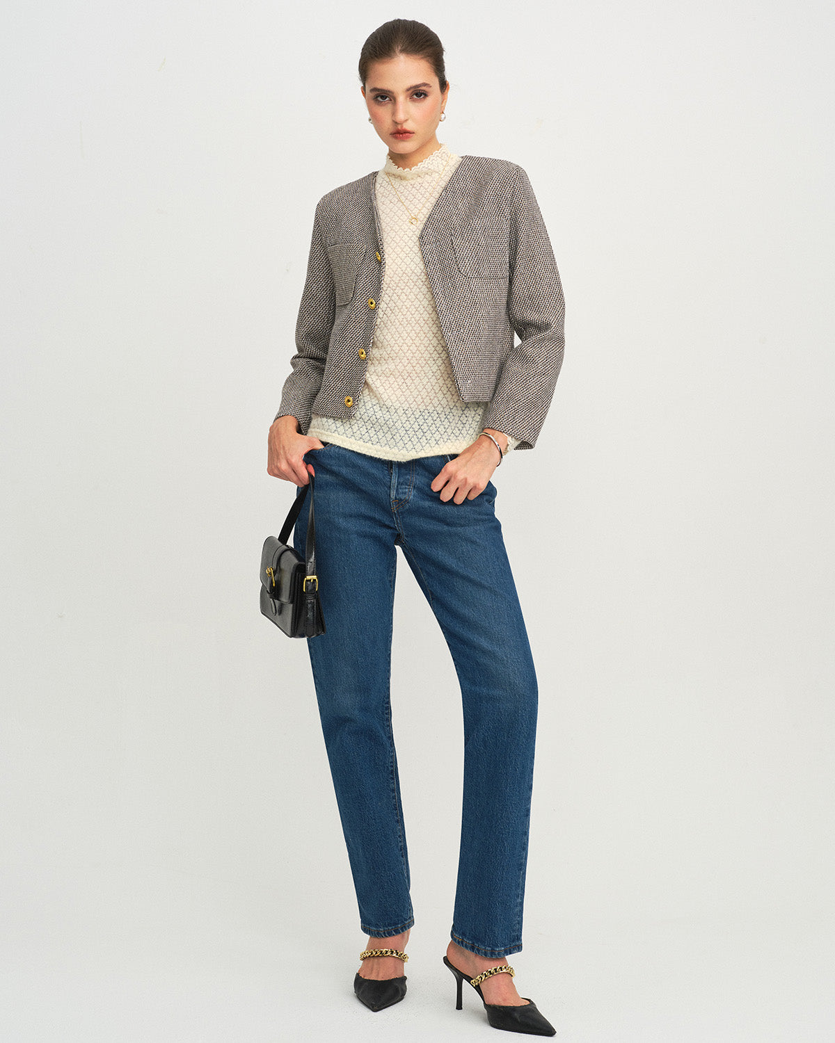 Women's Woven Polyester Jacket Outerwear - RIHOAS