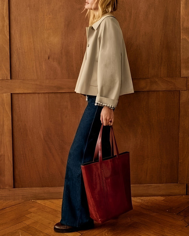 Women's Woven Polyester Jacket Outerwear - RIHOAS