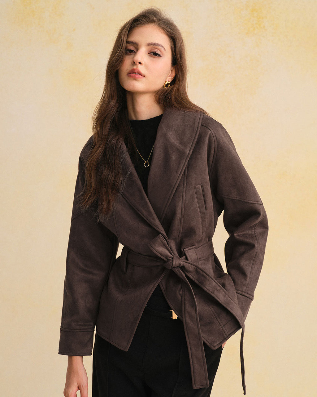 Women's Woven Polyester Jacket Outerwear - RIHOAS
