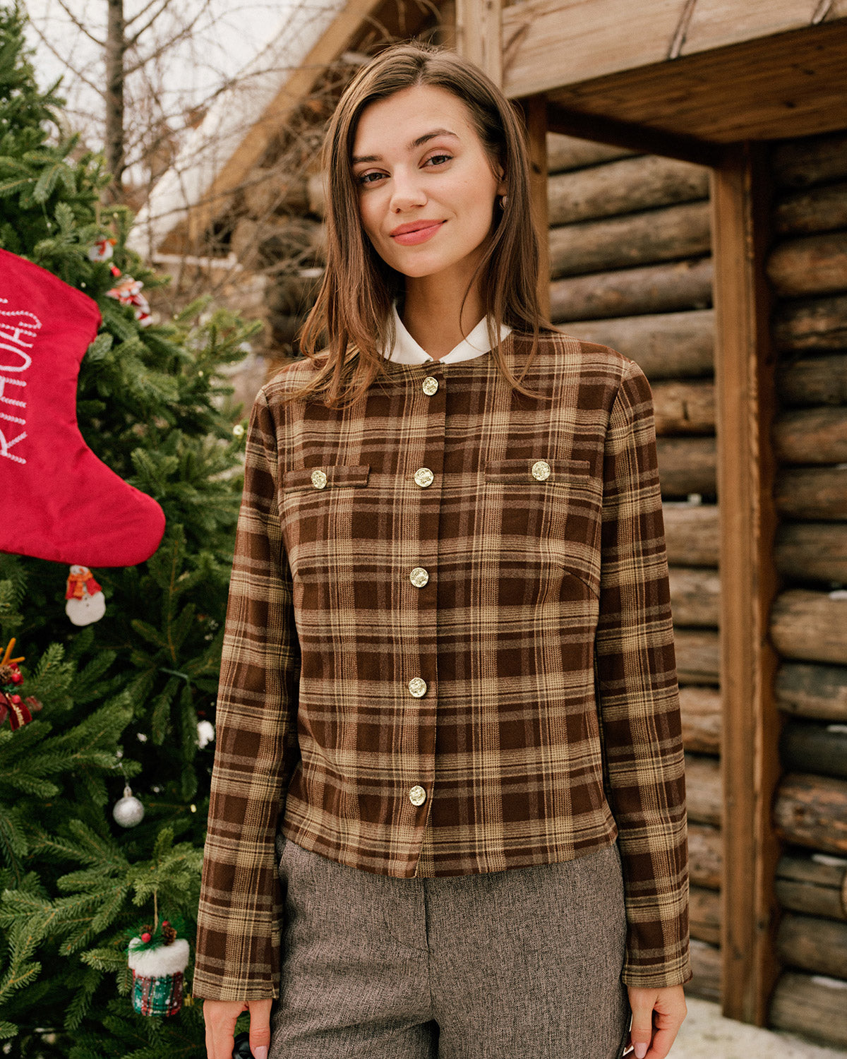 Women's Woven Polyester Jacket Outerwear - RIHOAS