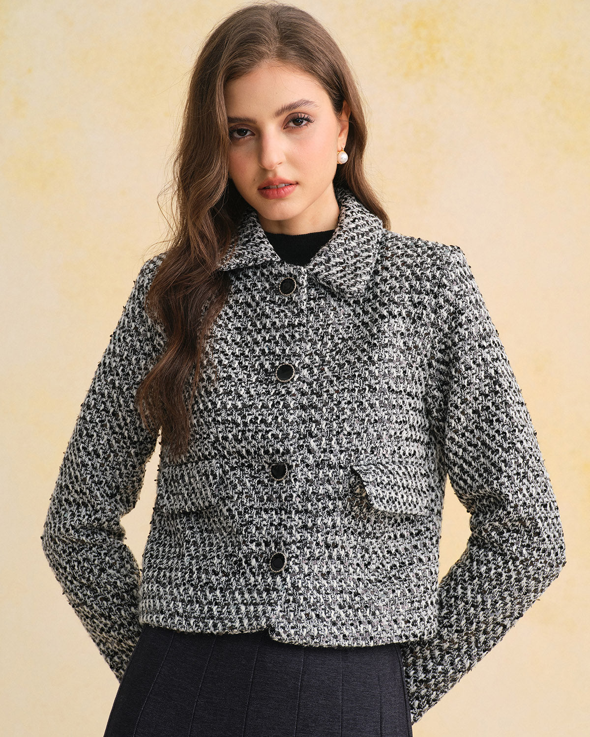 Women's Woven Polyester Jacket Outerwear - RIHOAS