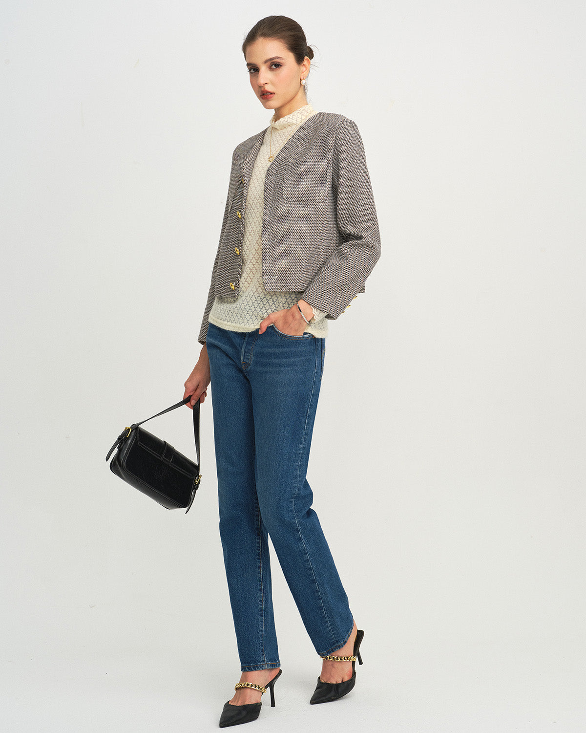 Women's Woven Polyester Jacket Outerwear - RIHOAS