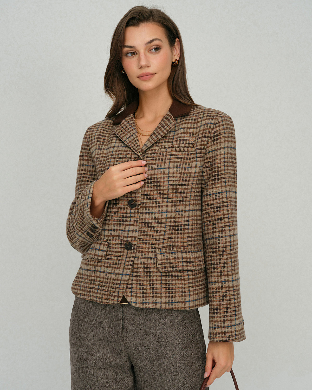 Women's Woven Polyester Jacket Outerwear - RIHOAS