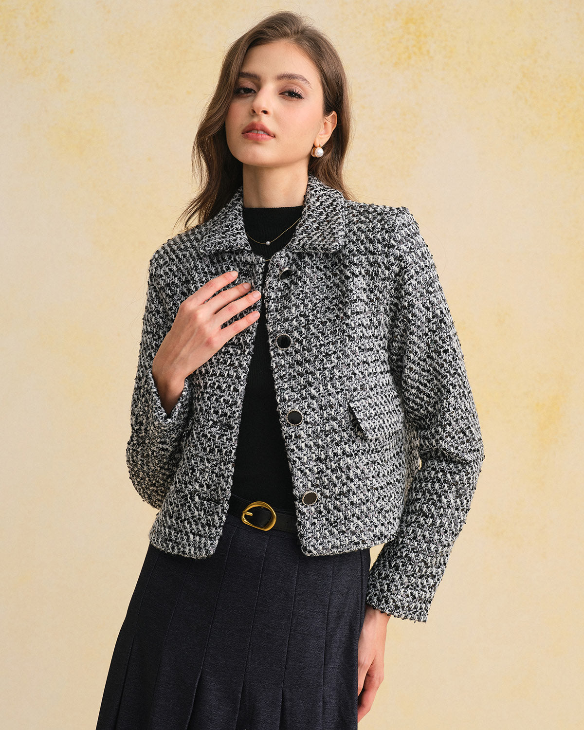 Women's Woven Polyester Jacket Outerwear - RIHOAS