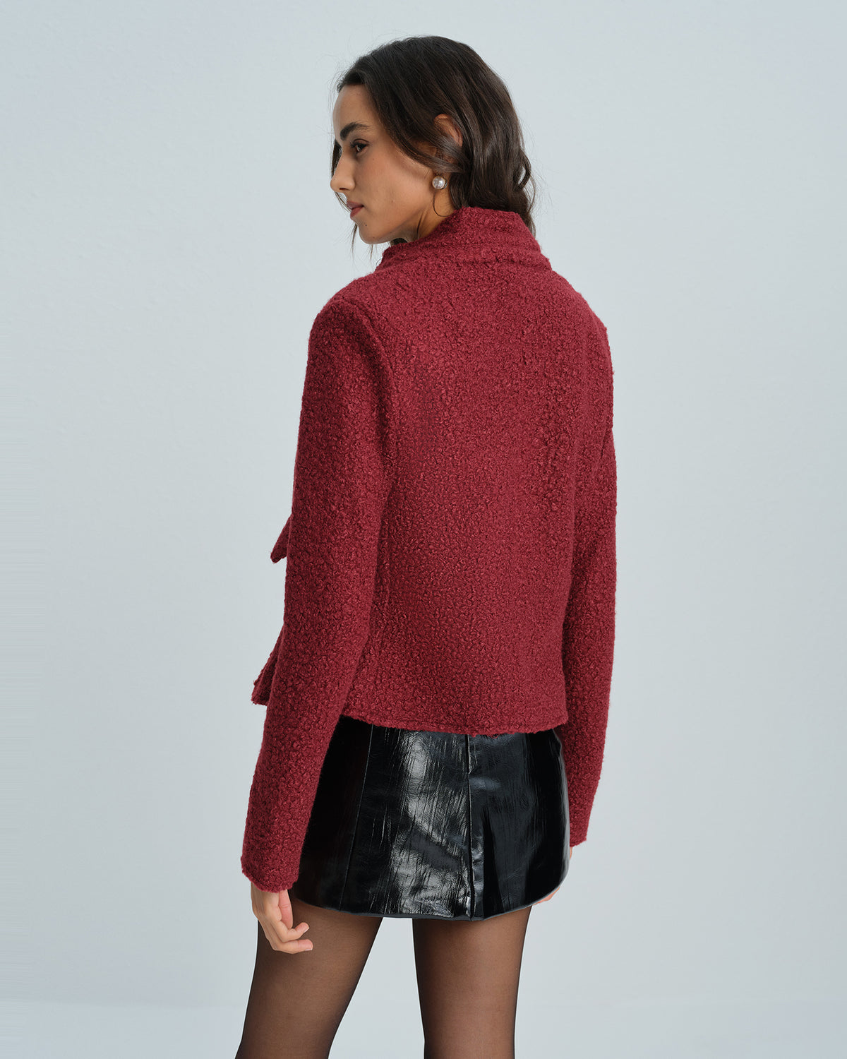 Women's Woven Polyester Jacket Outerwear - RIHOAS