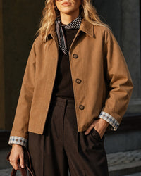 Women's Woven Polyester Jacket - RIHOAS