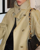 Women's Woven Polyester Jacket Outerwear - RIHOAS