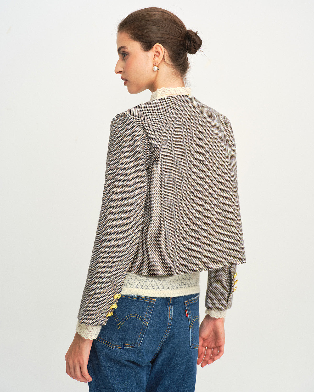 Women's Woven Polyester Jacket Outerwear - RIHOAS