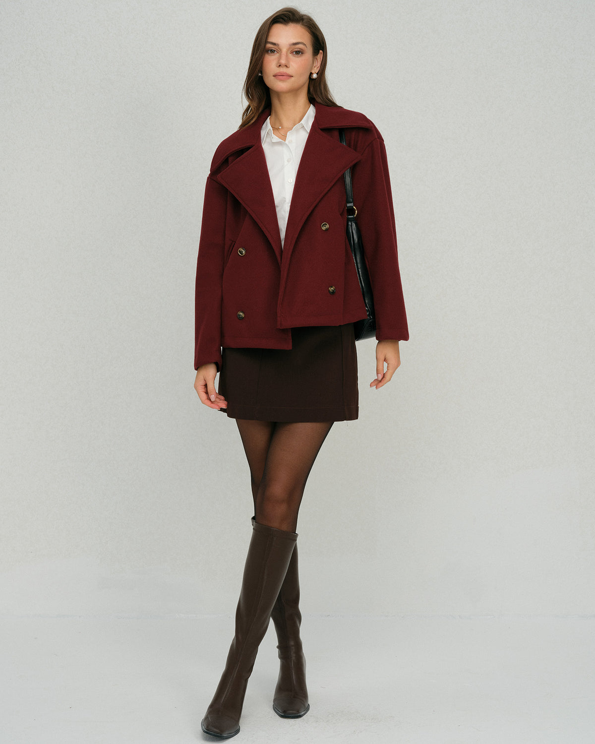 Women's Woven Polyester Jacket Outerwear - RIHOAS