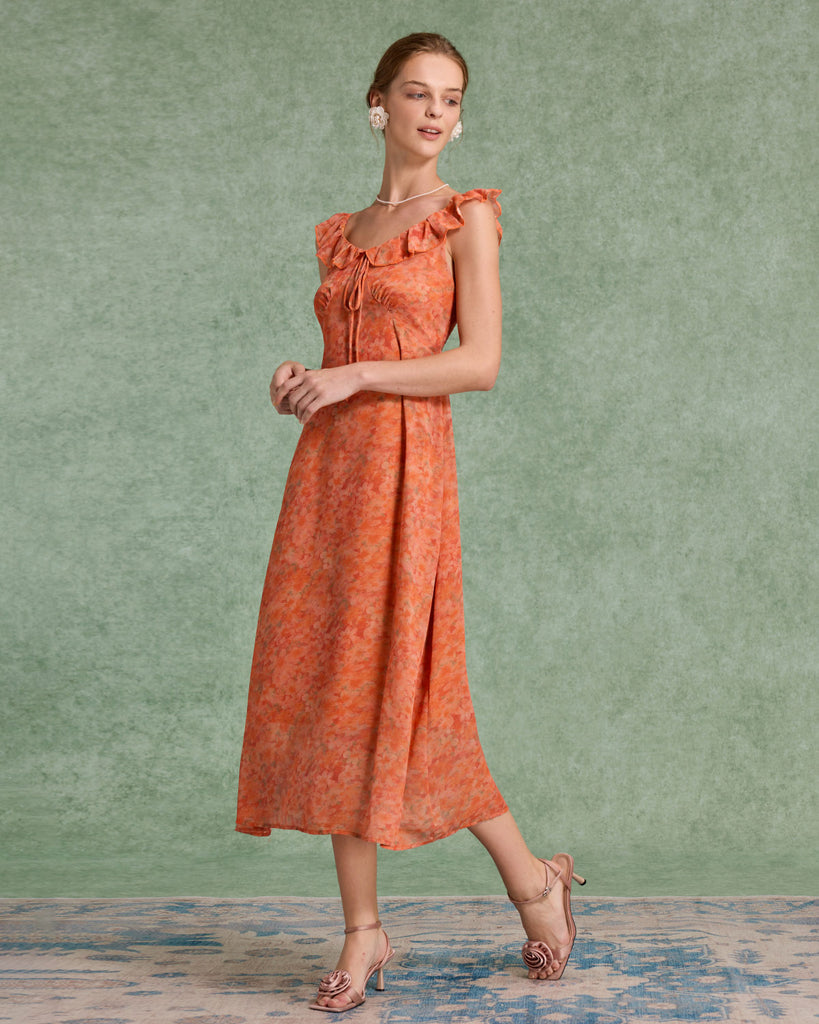 Women's Woven Polyester Long Dress Dresses - RIHOAS