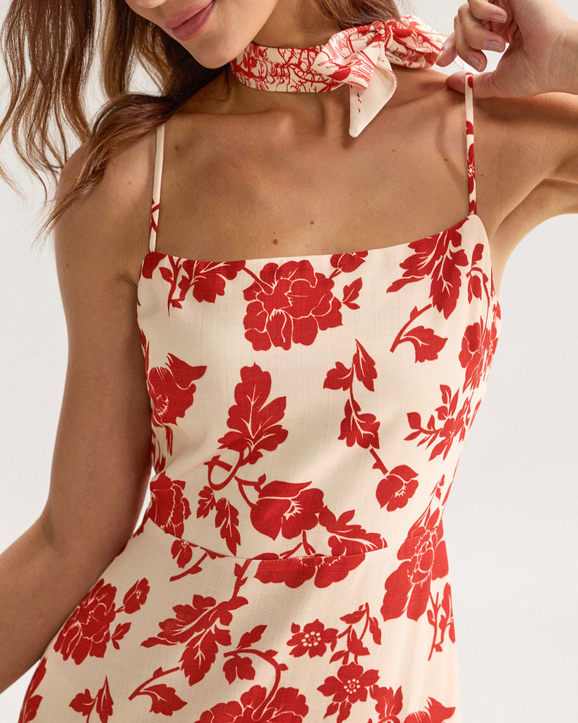 Women's Woven Polyester Long Dress Dresses - RIHOAS